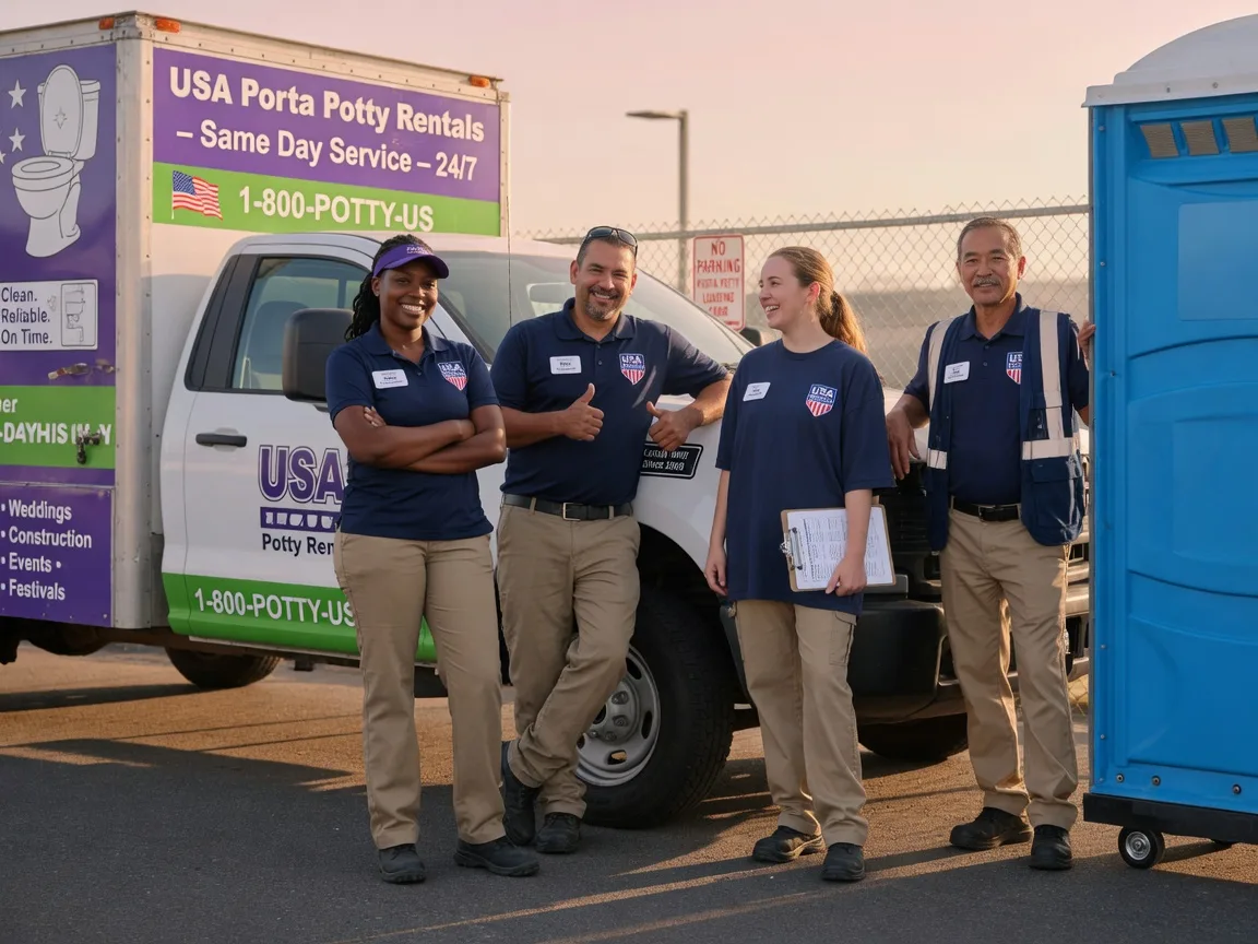 Porta Potty Rental company in Clearlake, CA